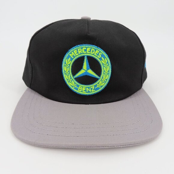 AWGE Mercedes Benz Logo Snapback Adult One Size Pac Sun Flat Brim Hat Cap OSFM - Picture 10 of 10